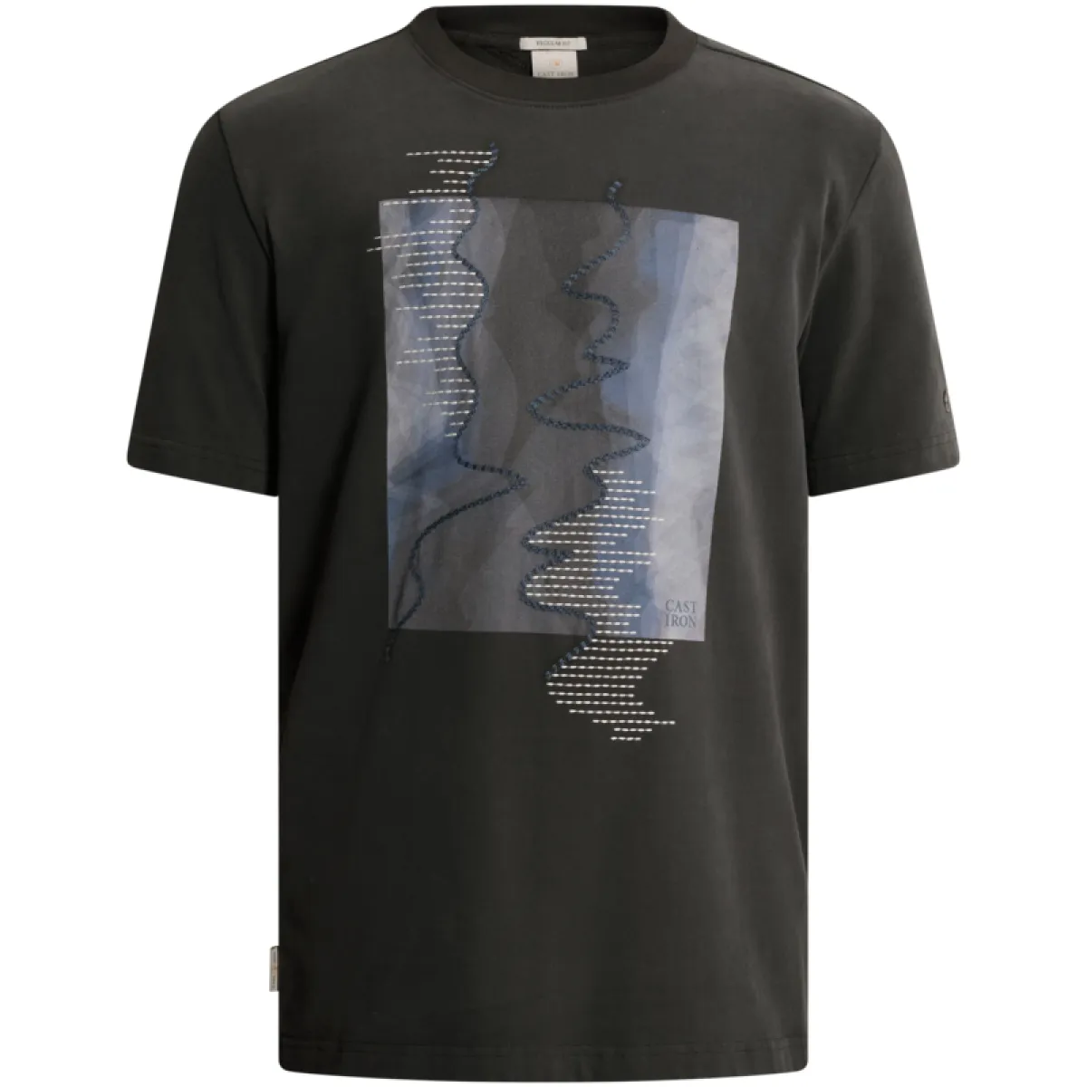 Cast Iron T-shirt - CTSS2608509 - Grijs 1 Cast Iron Cast Iron T-shirt - CTSS2608509 - Grijs