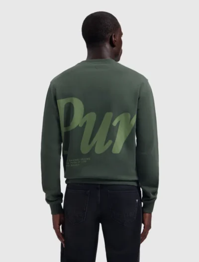Pure Path Pure Path Sweater - 26030303 - Groen