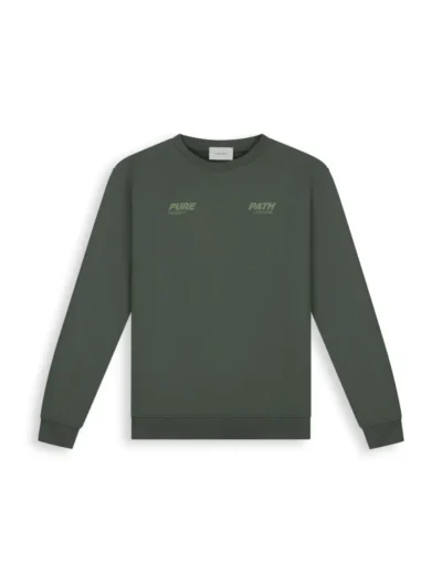 Pure Path Pure Path Sweater - 26030303 - Groen