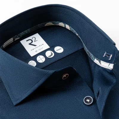R2 R2 Overhemd - 134.WSP.009 - Blauw