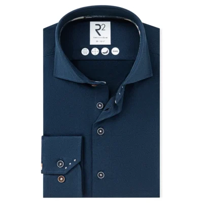 R2 R2 Overhemd - 134.WSP.009 - Blauw