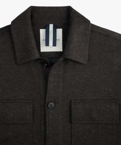 Profuomo Profuomo Overshirt - PPXF30001D - Bruin
