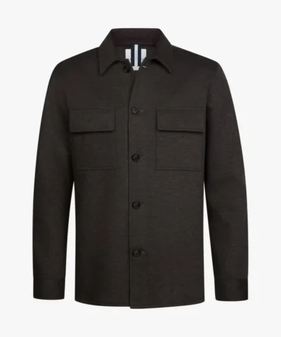 Profuomo Profuomo Overshirt - PPXF30001D - Bruin
