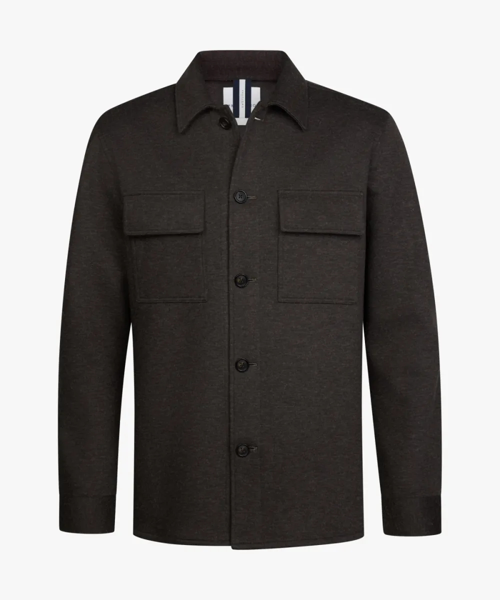 Profuomo Profuomo Overshirt - PPXF30001D - Bruin