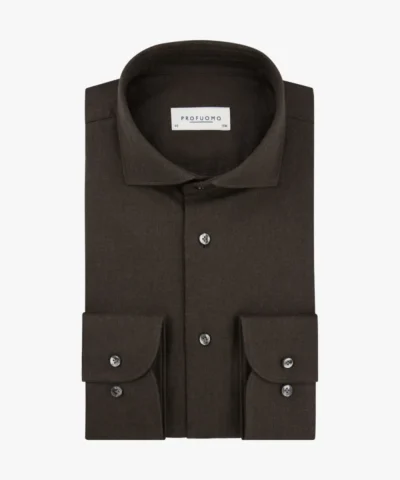 Profuomo Profuomo Overhemd - PPXH30009F - Bruin