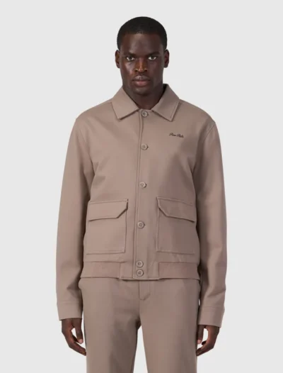 Pure Path Pure Path Overshirt - 26030211 - Taupe